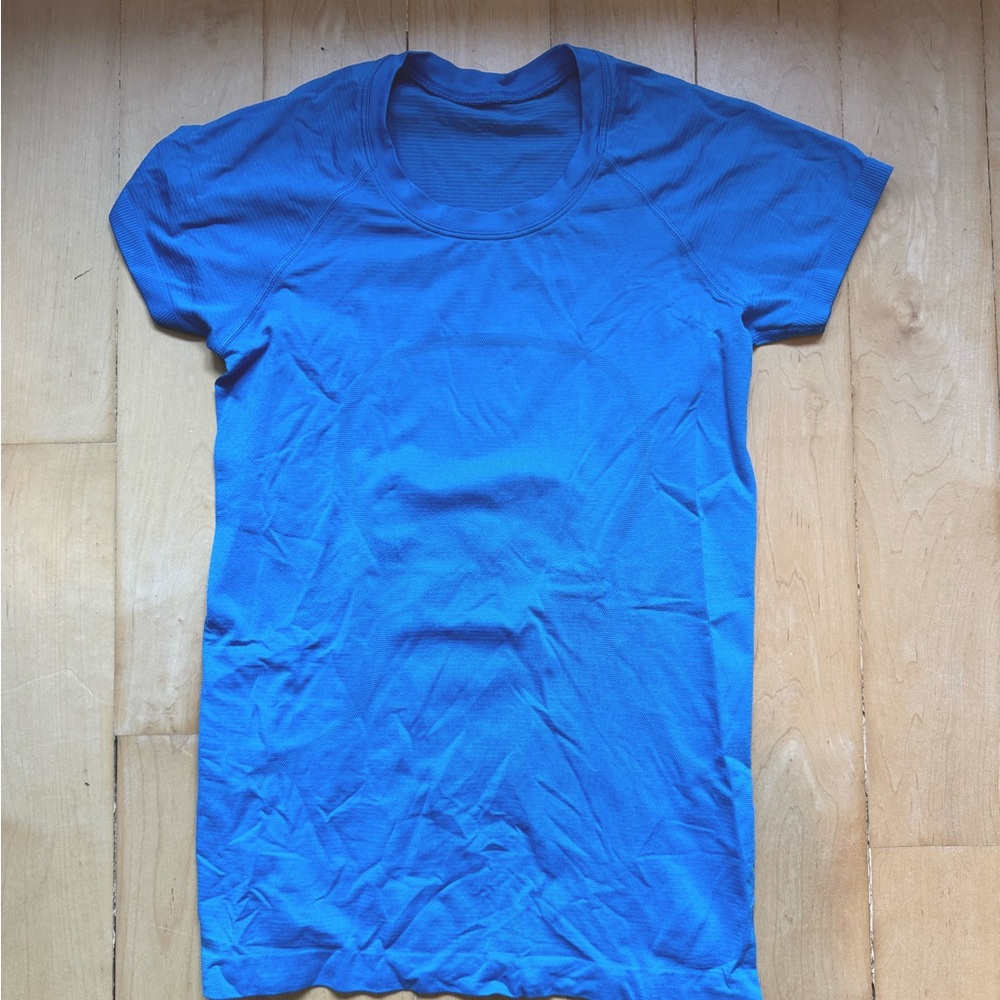 Lululemon Electric Blue Swiftly Tech Shirt